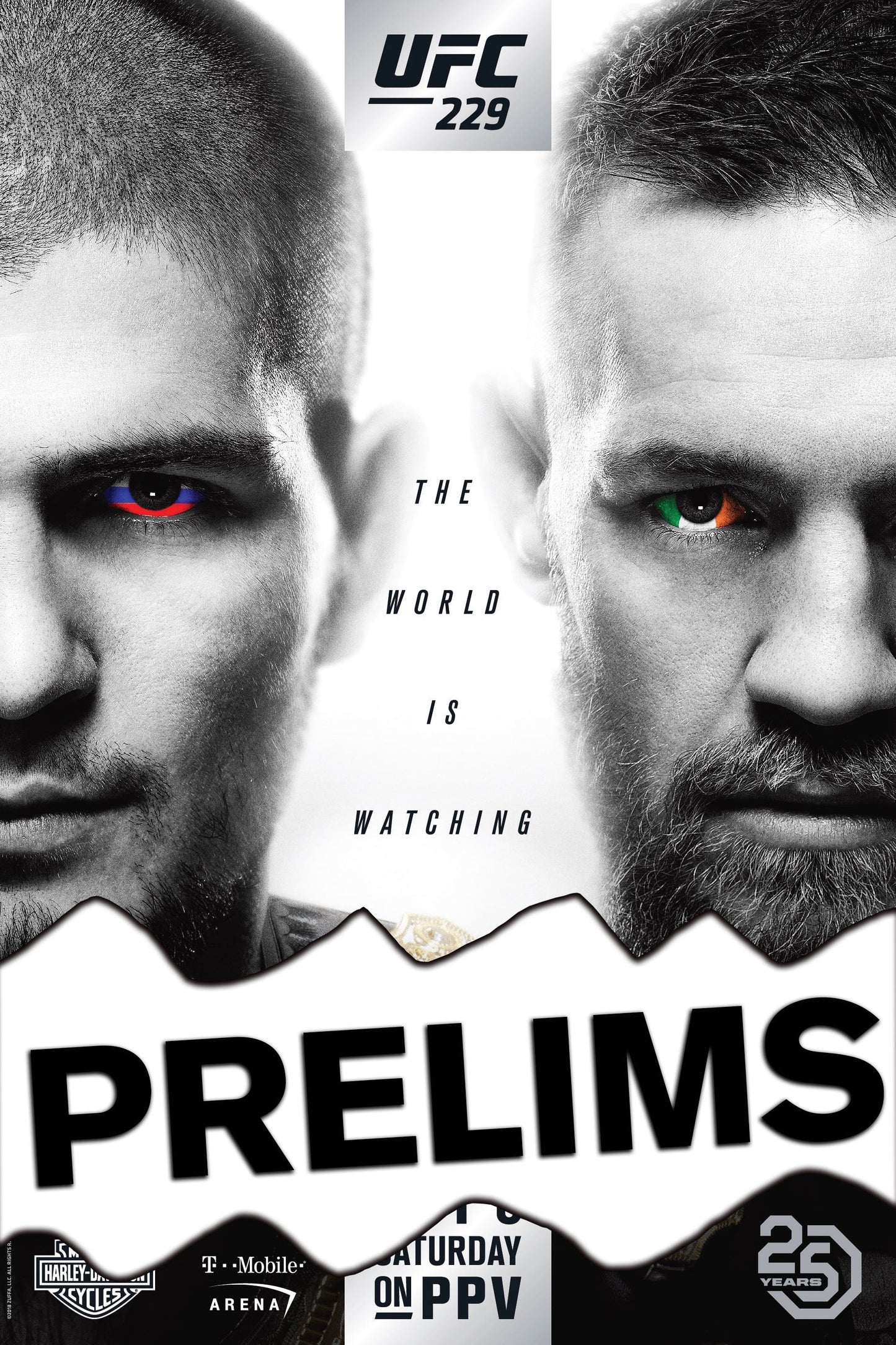 UFC 229 Khabib Vs. Mcgregor Prelims Poster Print