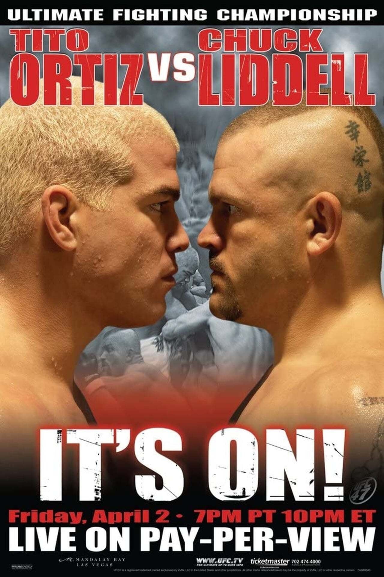 UFC 47 Prelims Poster Print