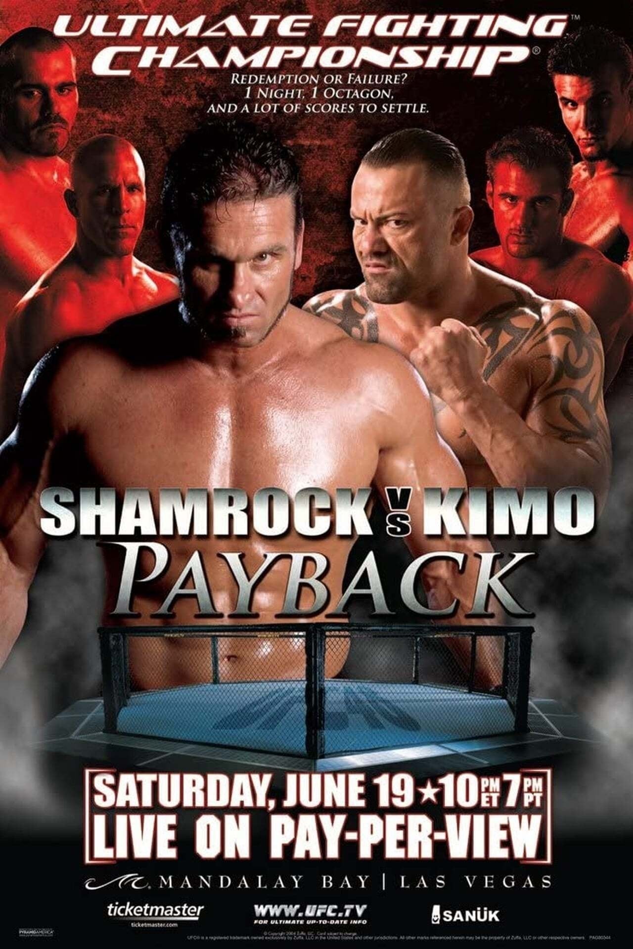UFC 48 Prelims Poster Print