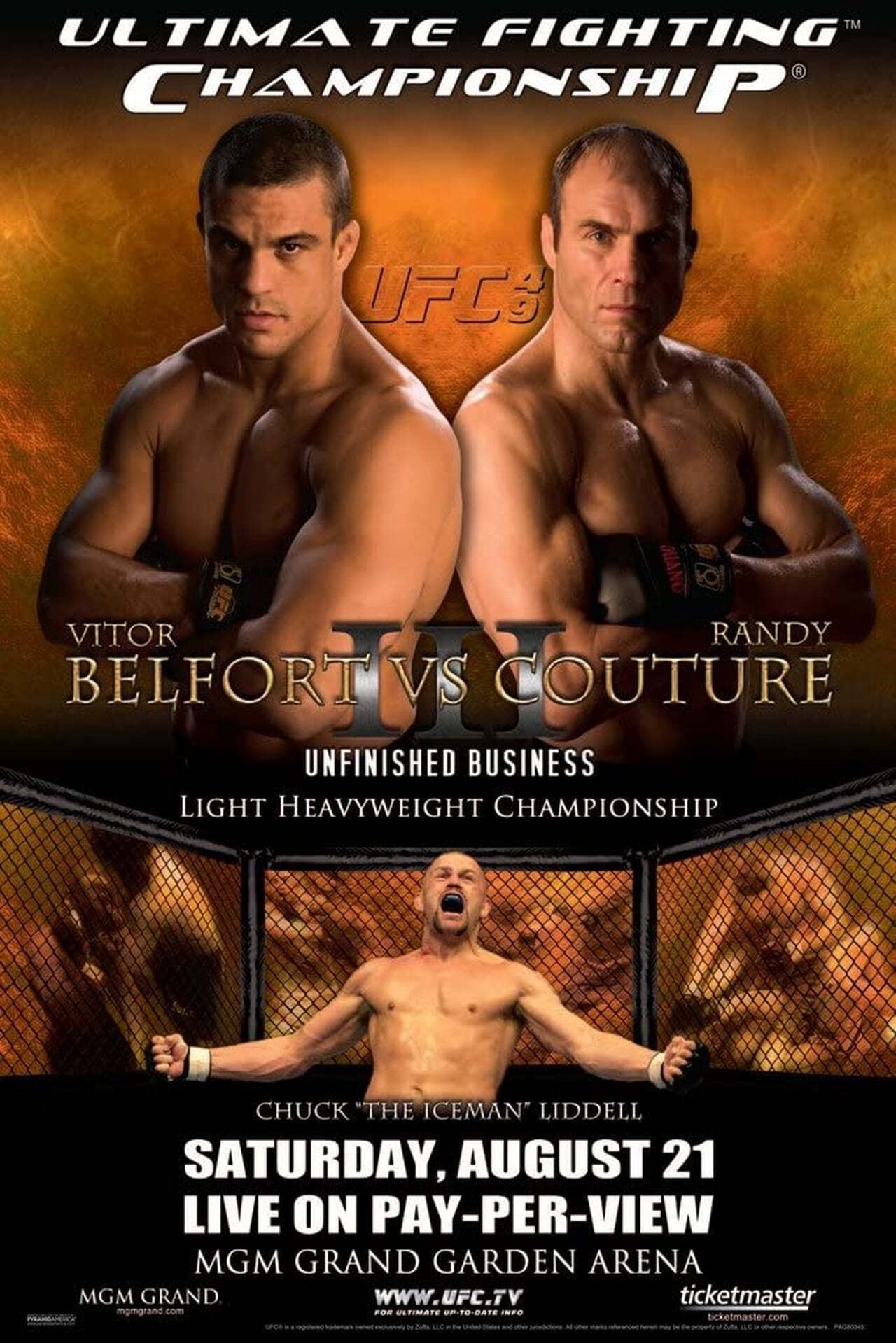 UFC 49 Prelims Poster Print