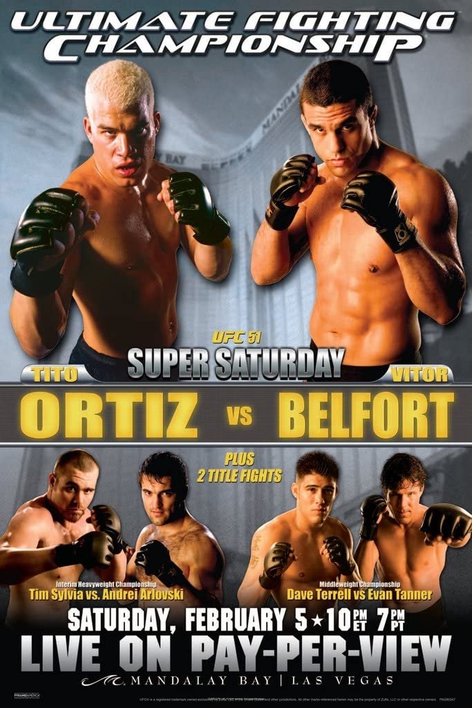 UFC 51 Super Saturday Poster Print
