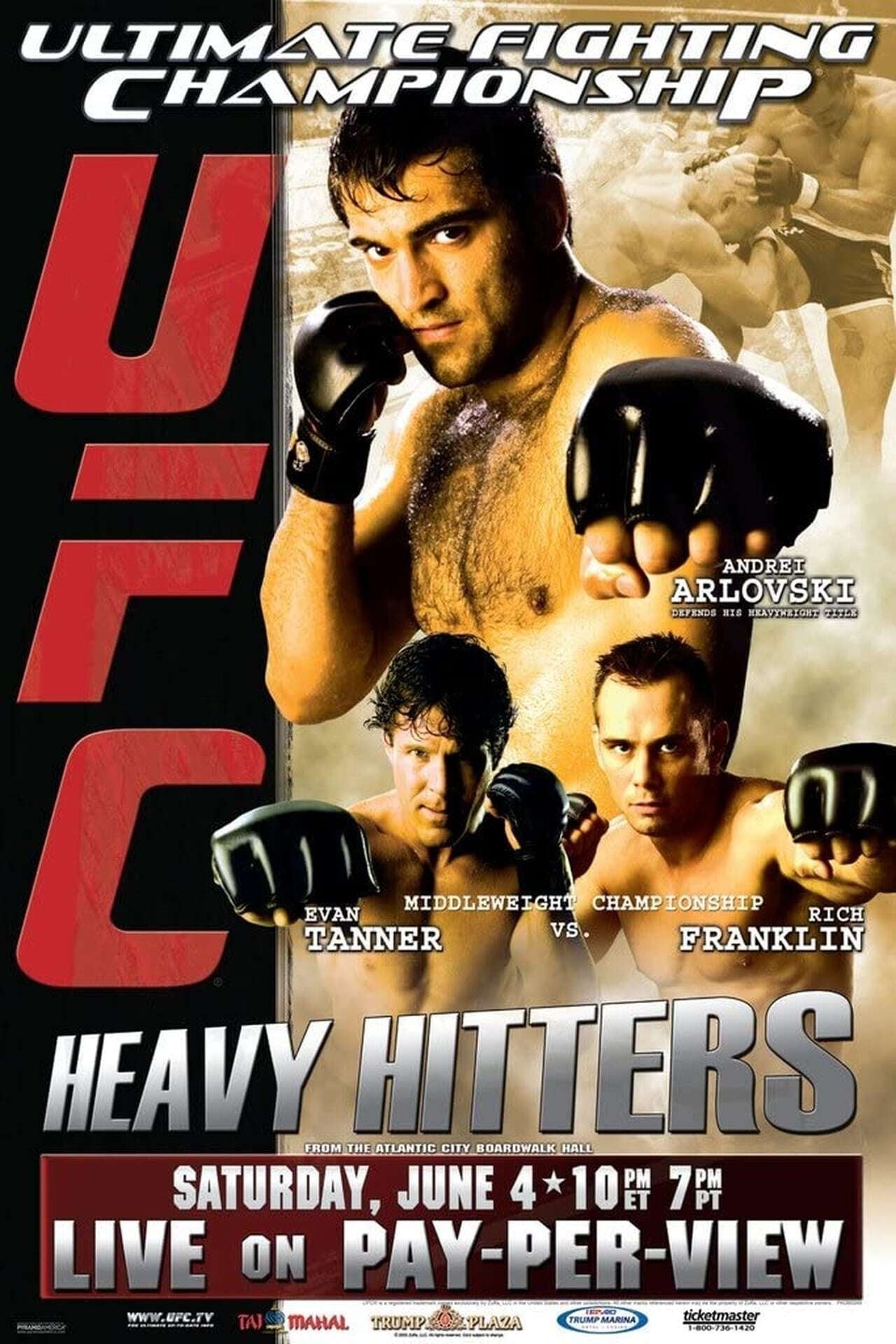 UFC 53 Prelims Poster Print