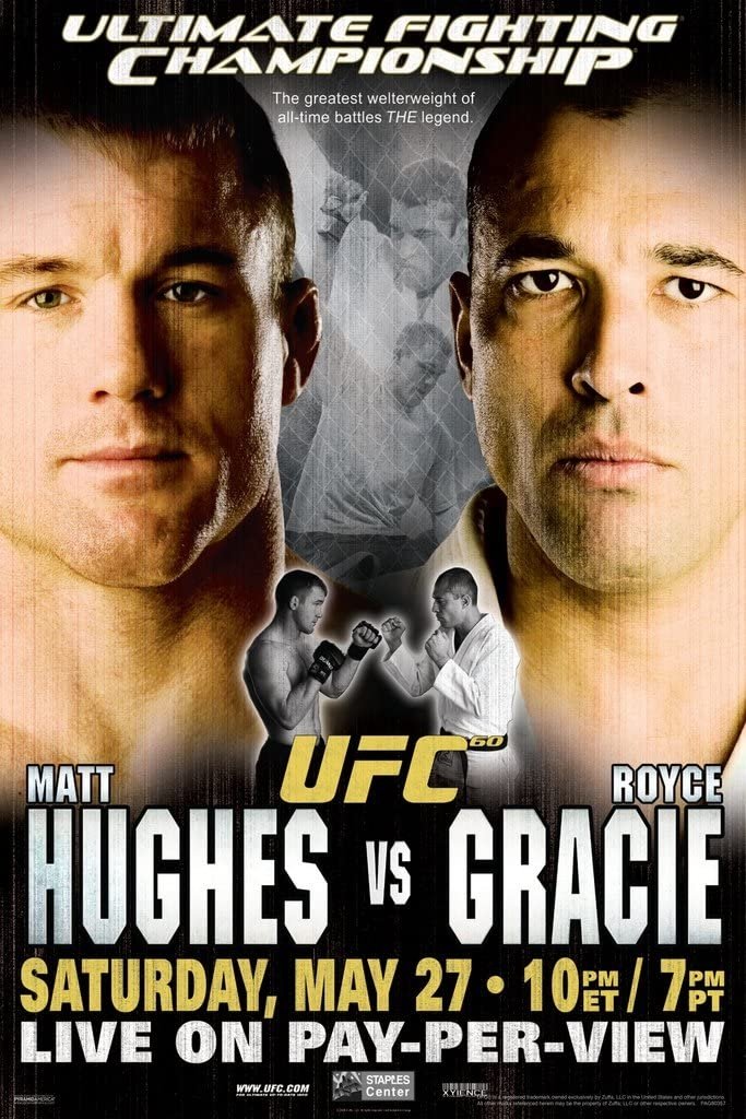 UFC 60 Hughes Vs. Gracie Poster Print