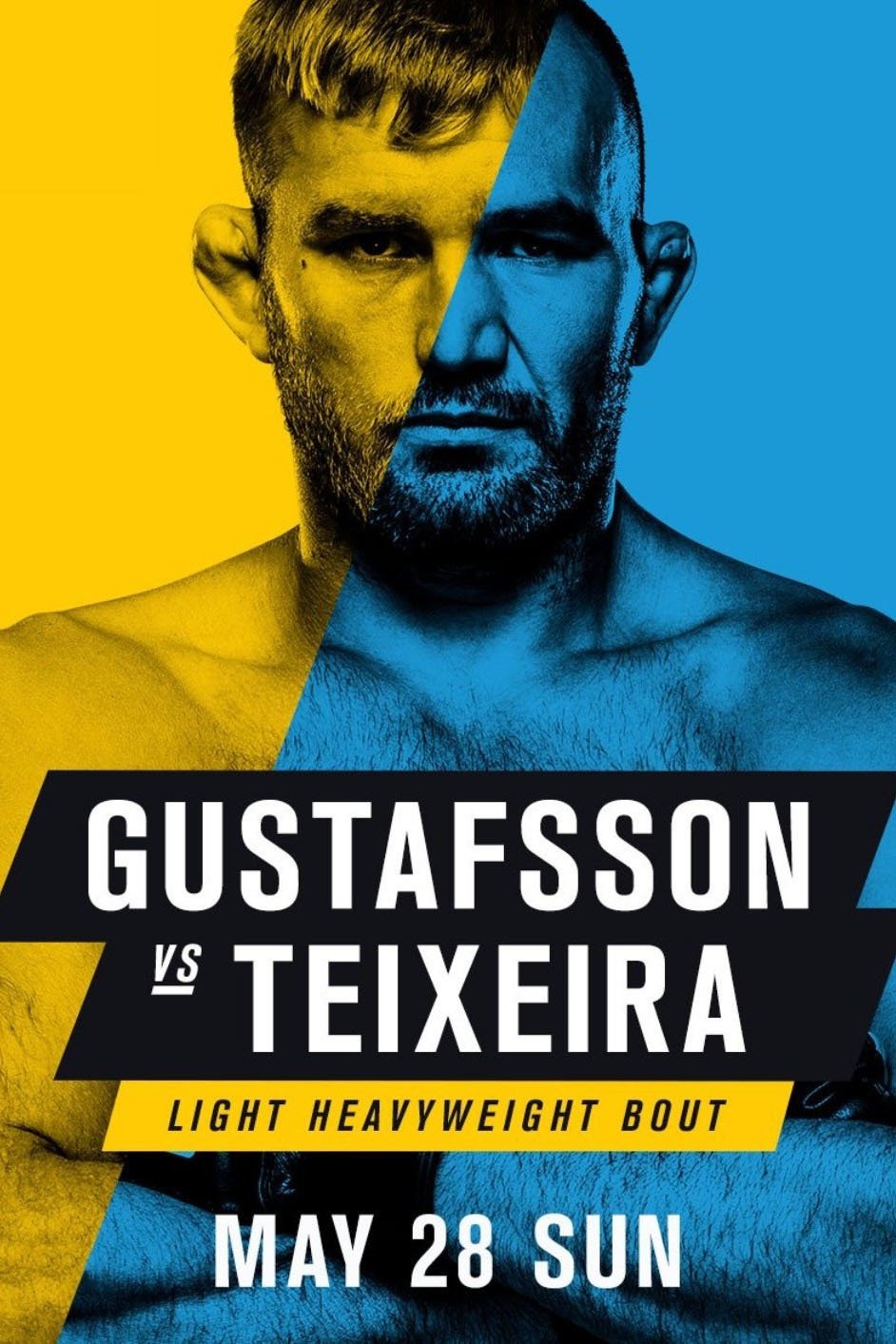 UFC Fight Night 109 Gustafsson Vs. Teixeira Poster Print