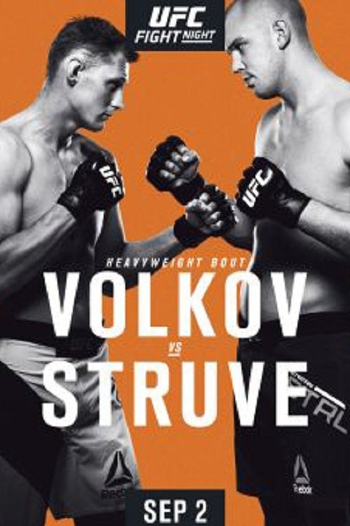 UFC Fight Night 115 Volkov Vs. Struve Poster Print