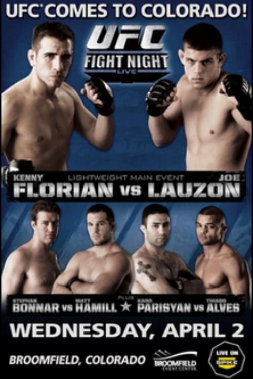 UFC Fight Night 13 Florian Vs. Lauzon Poster Print