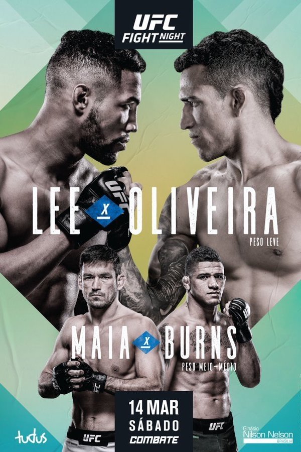 UFC Fight Night 170 Lee Vs. Oliveira Poster Print