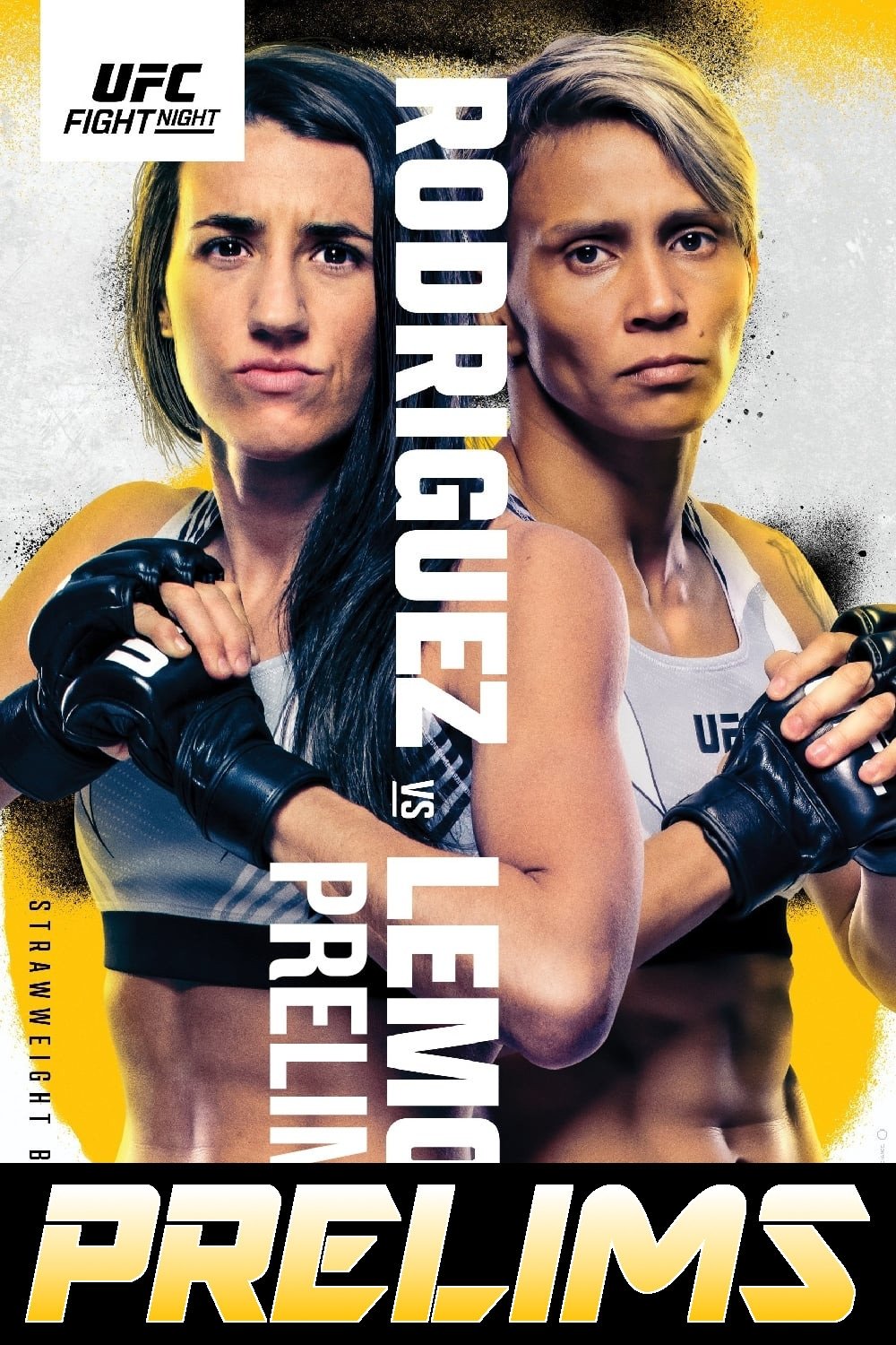 UFC Fight Night 214 Rodriguez Vs. Lemos Prelims Poster Print