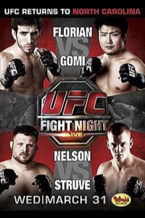 UFC Fight Night 21 Florian Vs. Gomi Poster Print