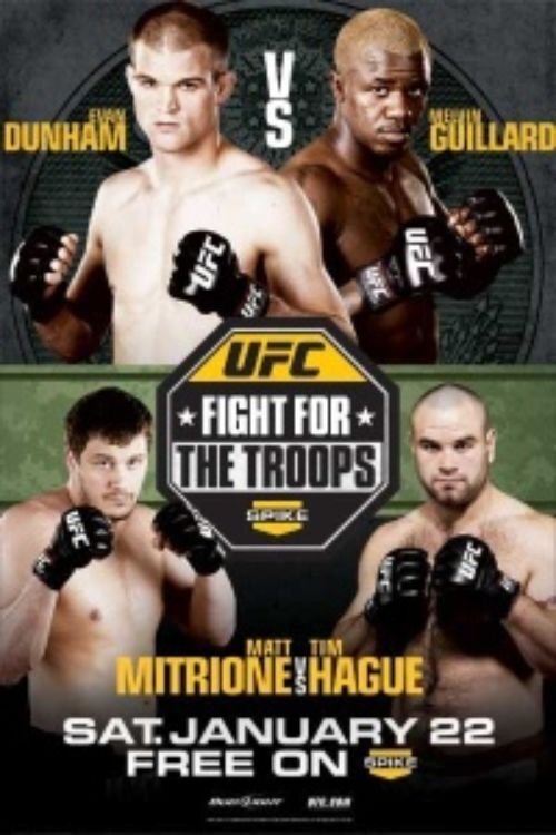 UFC Fight Night 23 Fight For The Troops 2 Poster Print
