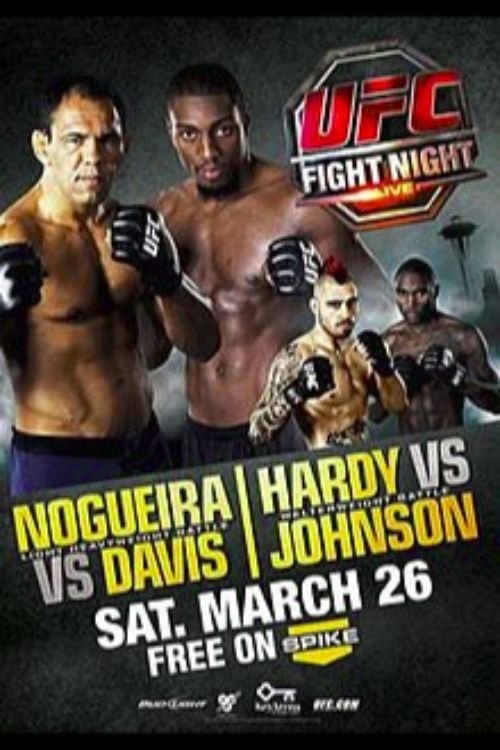 UFC Fight Night 24 Nogueira Vs. Davis Poster Print