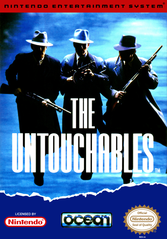 Untouchables, The (Usa) (Official, Variant 2) Nes Print Poster