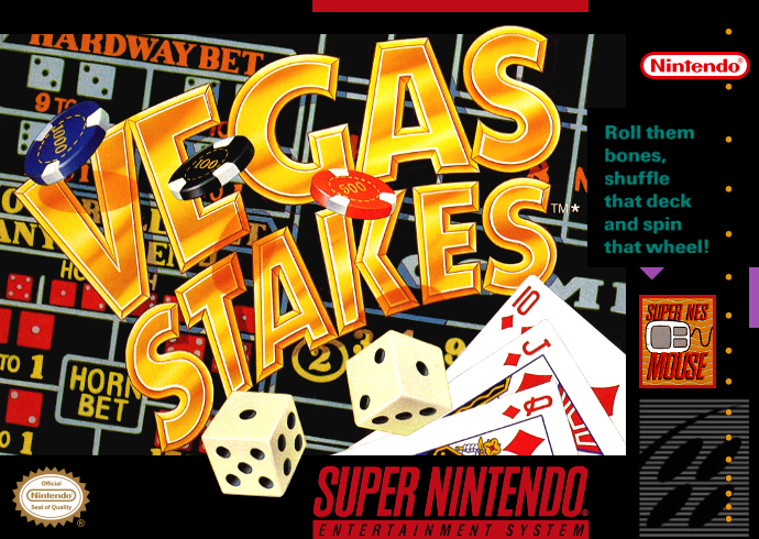 Vegas Stakes (Usa) Snes Print Poster