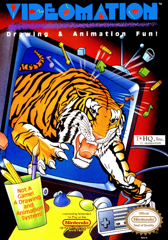 Videomation (Usa) Nes Print Poster