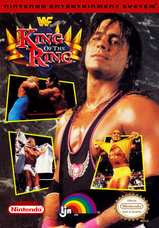 Wwf King Of The Ring (Usa) Nes Print Poster
