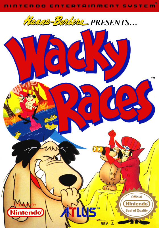 Wacky Races (Usa) Nes Print Poster