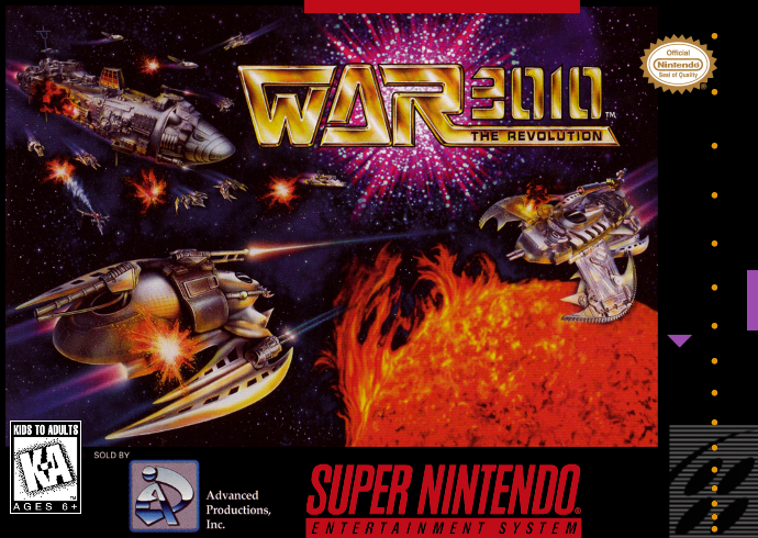 War 3010 The Revolution (Usa) Snes Print Poster