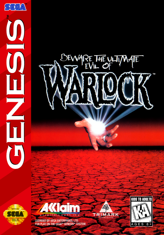 Warlock (Usa) Genesis Print Poster
