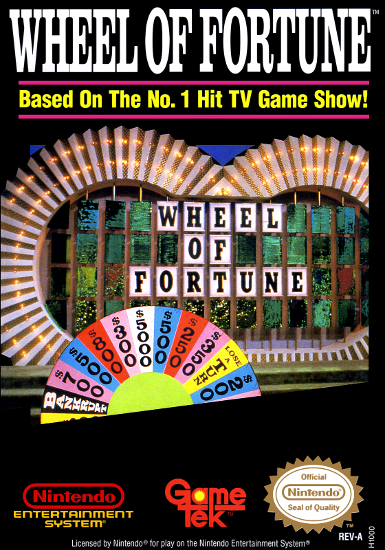 Wheel Of Fortune (Usa) Nes Print Poster