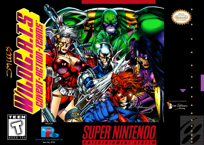 Wildc.A.T.S. (Usa) Snes Print Poster