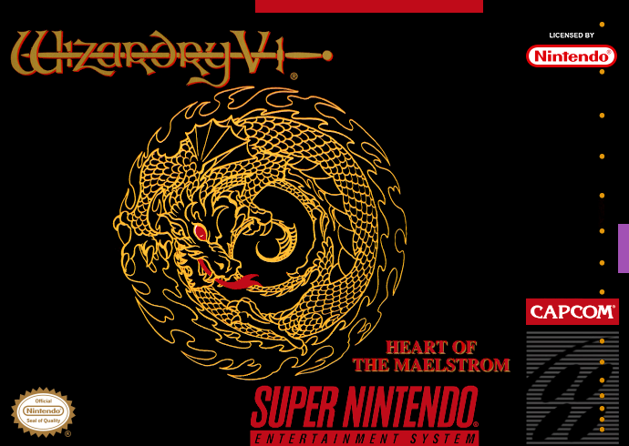 Wizardry V Heart Of The Maelstrom (Usa) Snes Print Poster