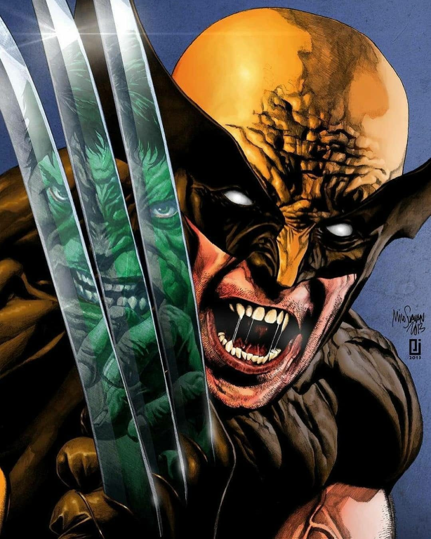 Wolverine Claws Berserker 942 Print Poster