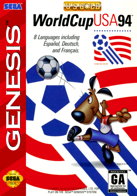 World Cup Usa 94 (Usa) Genesis Print Poster