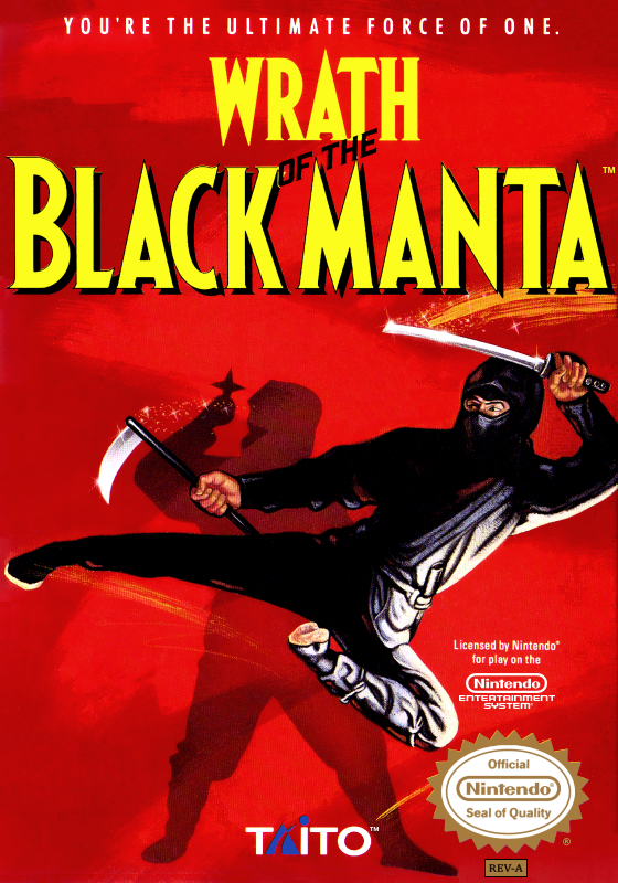 Wrath Of The Black Manta (Usa) Nes Print Poster