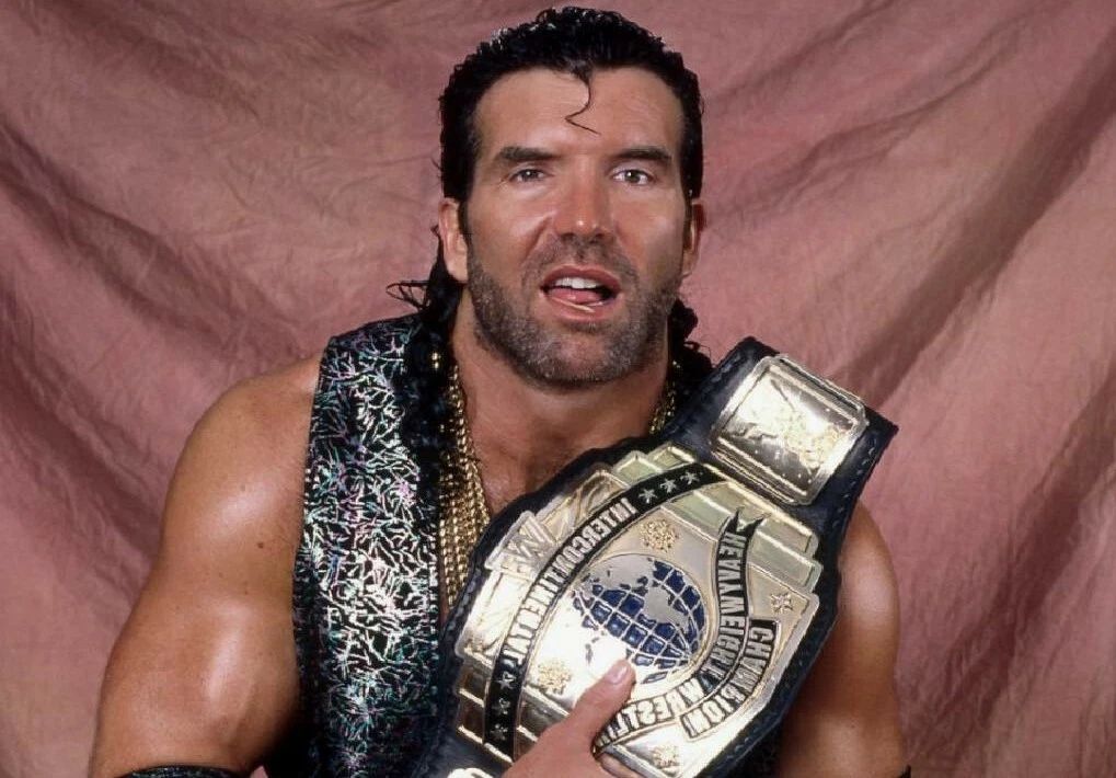 Wrestling Star Scott Hall Razor Ramon Intercontinental Champion Photo