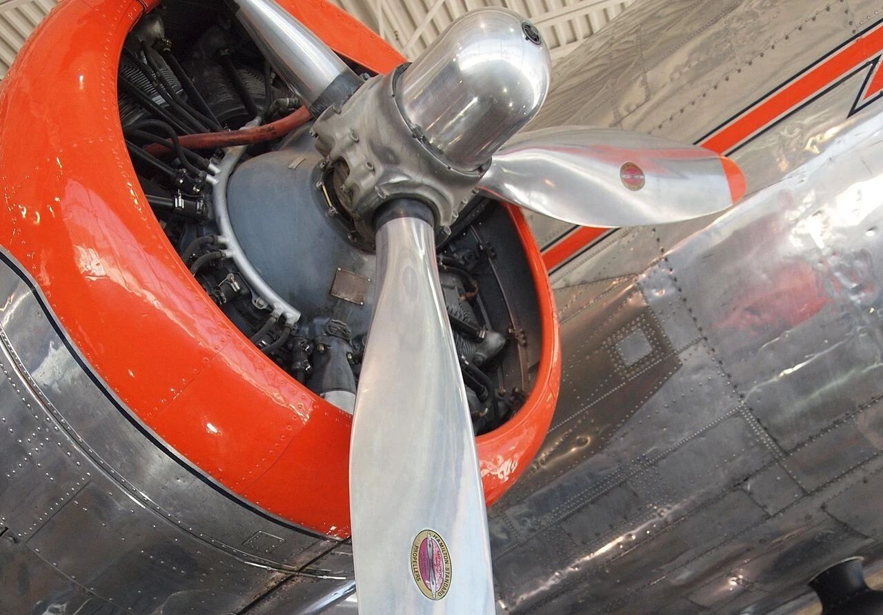 Wright R 1820 Cyclone 9 Engine American Airlines Flagship Knoxville Photo