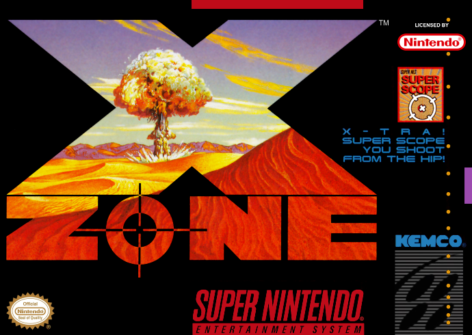 X Zone (Usa) Snes Print Poster