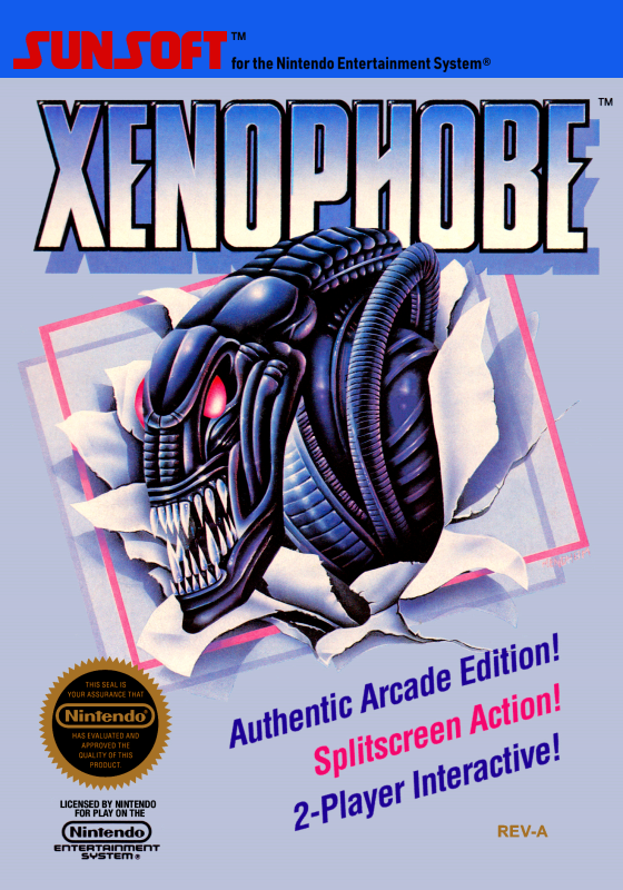 Xenophobe (Usa) Nes Print Poster