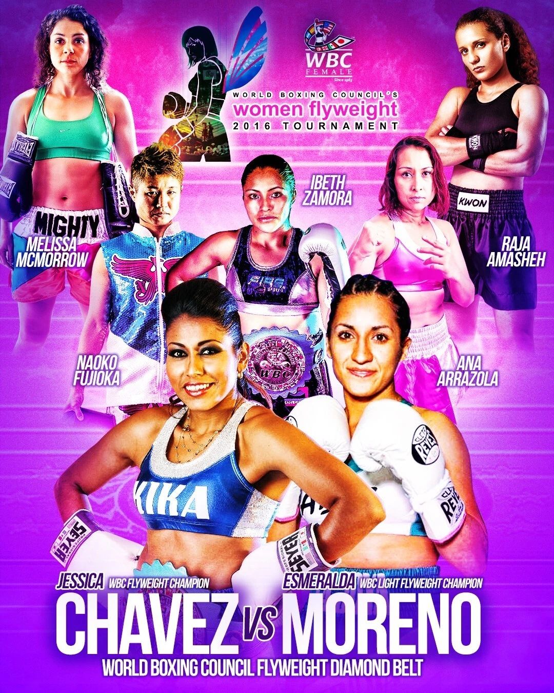 Yessica Chavez Vs Esmeralda Moreno Photo Boxing Picture
