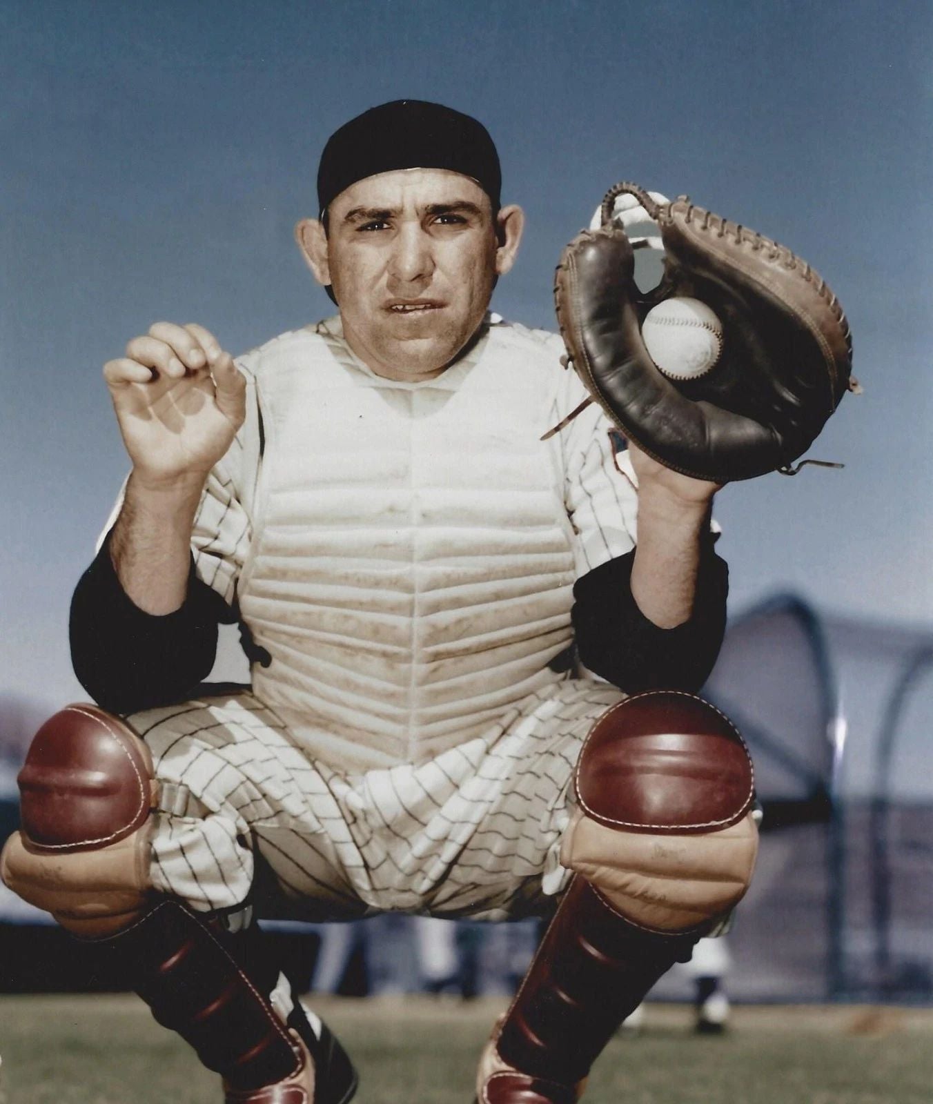 Yogi Berra Photo New York Yankees Ny Baseball Mlb Picture Color
