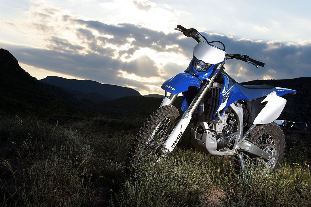 Yamaha Wr450F Road Motorcycle Mountain Wall Art Home Decor Poster