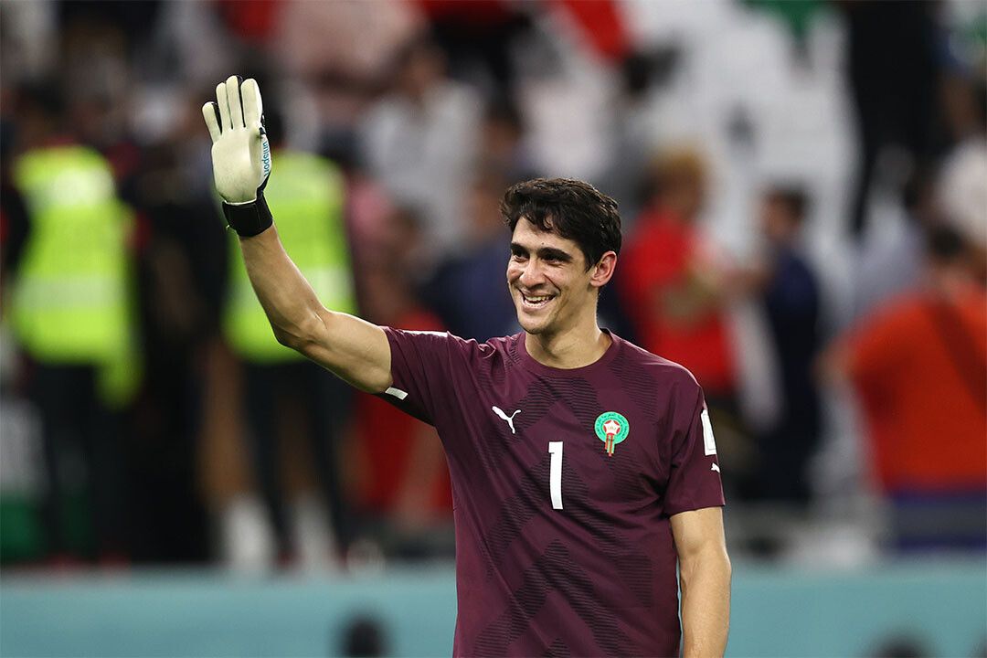 Yassine Bounou Morocco National Team World Cup Fans Wall Art Poster