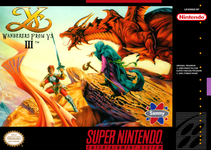 Ys Iii (Usa) Snes Print Poster