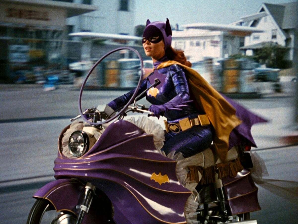 Yvonne Craig Batgirl On Motorcycle Tv Series Batman Photo Picture Print Poster