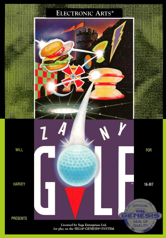 Zany Golf (Usa) Genesis Print Poster