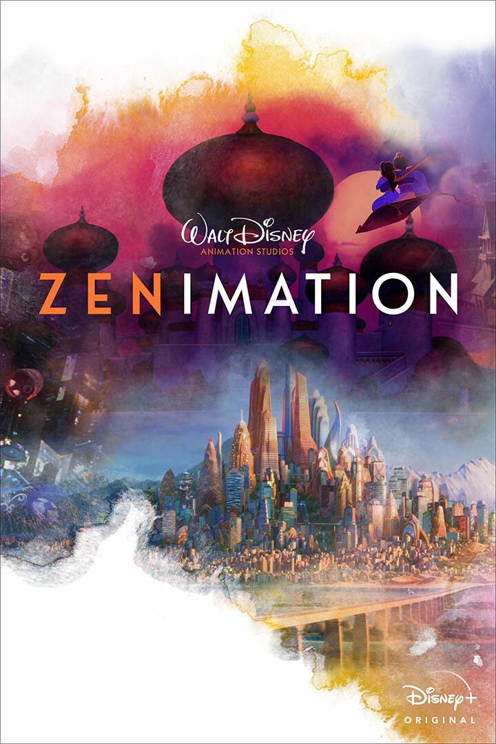 Zenimation Animation Movie Painting Wall Art Home Decor Poster