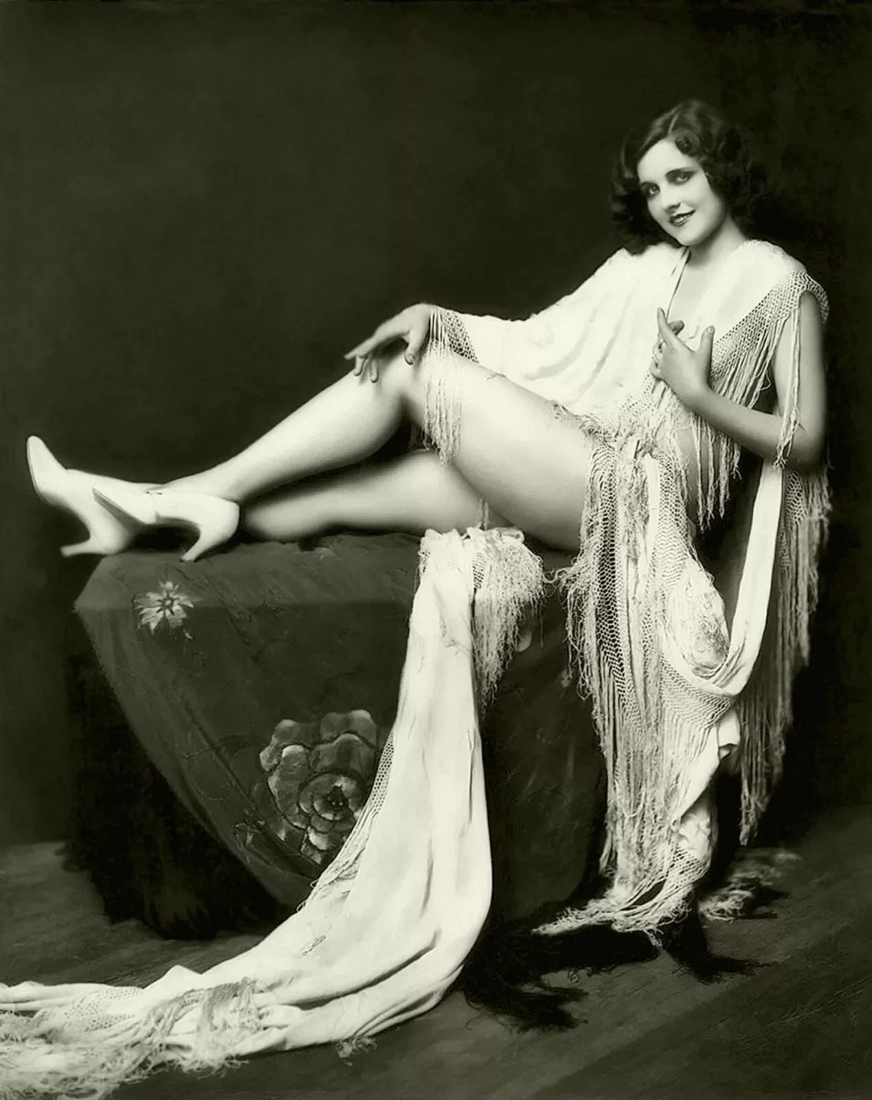 Ziegfeld Girl Mary Lange Sexy Classic Vintage Retro Photo Picture