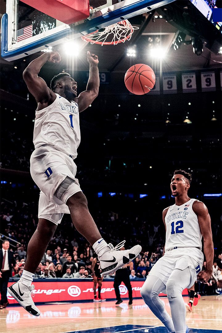 Zion Williamson American Basketball Player Star Wall Art Home Poster