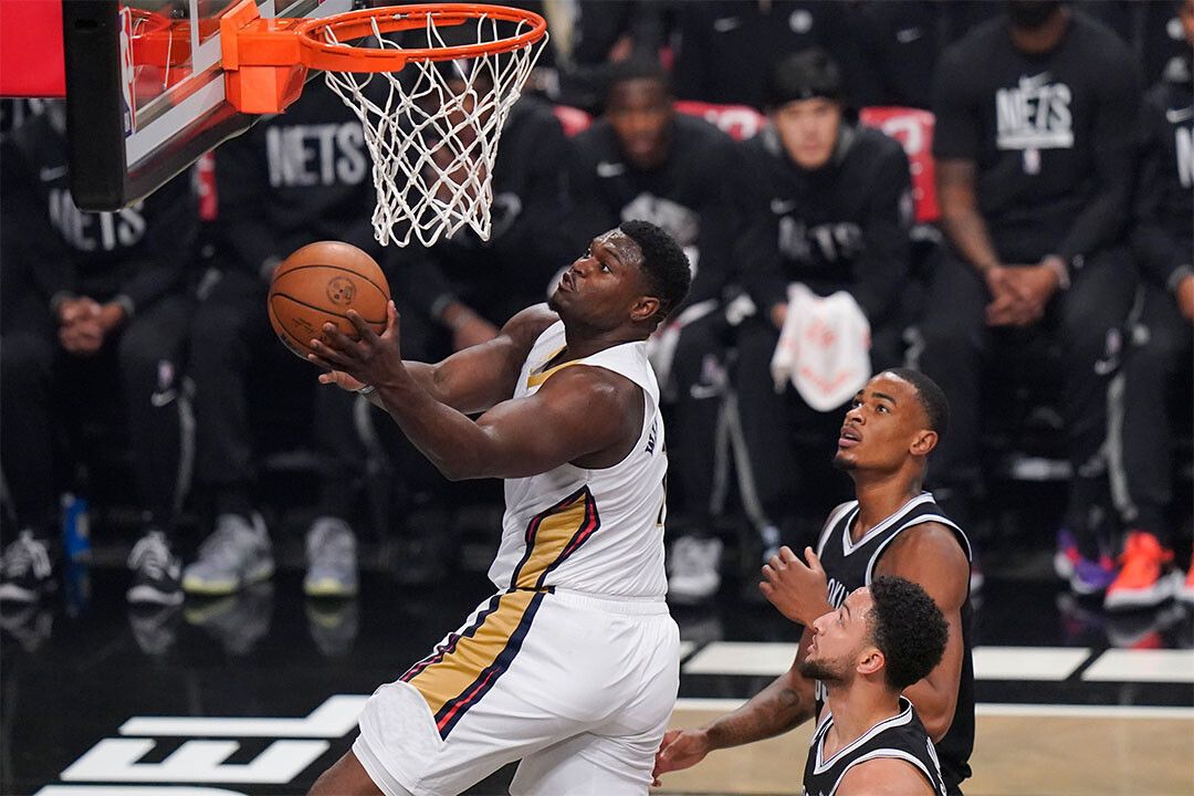 Zion Williamson American Basketballer New Orleans Pelicans Wall Poster