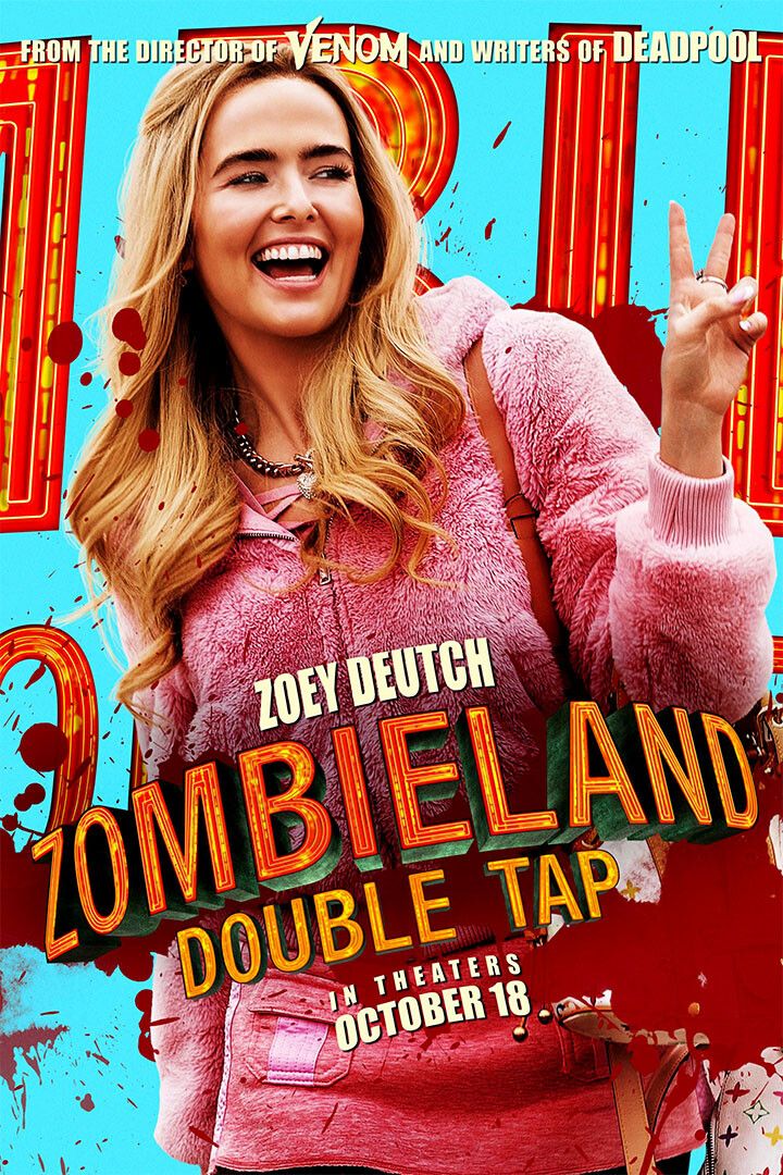 Zombieland Double Tap Movie Print Wall Art Home Decor Poster