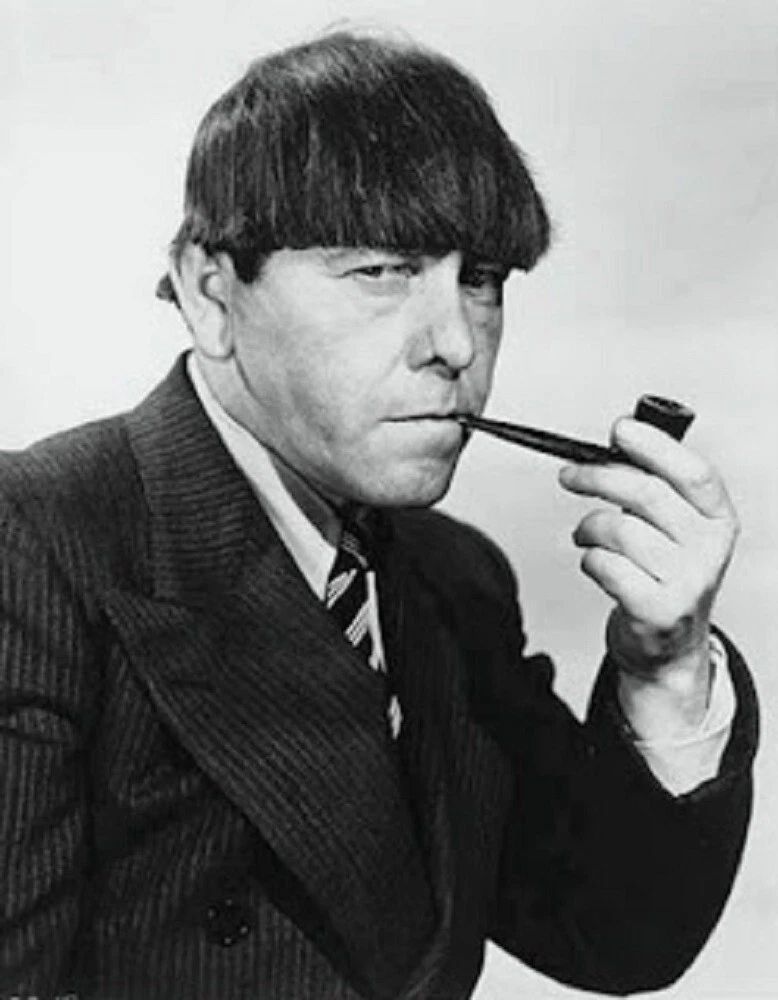 Comedy Actor Moe Howard Of The Three Stooges Classsic Retro Picture Photo