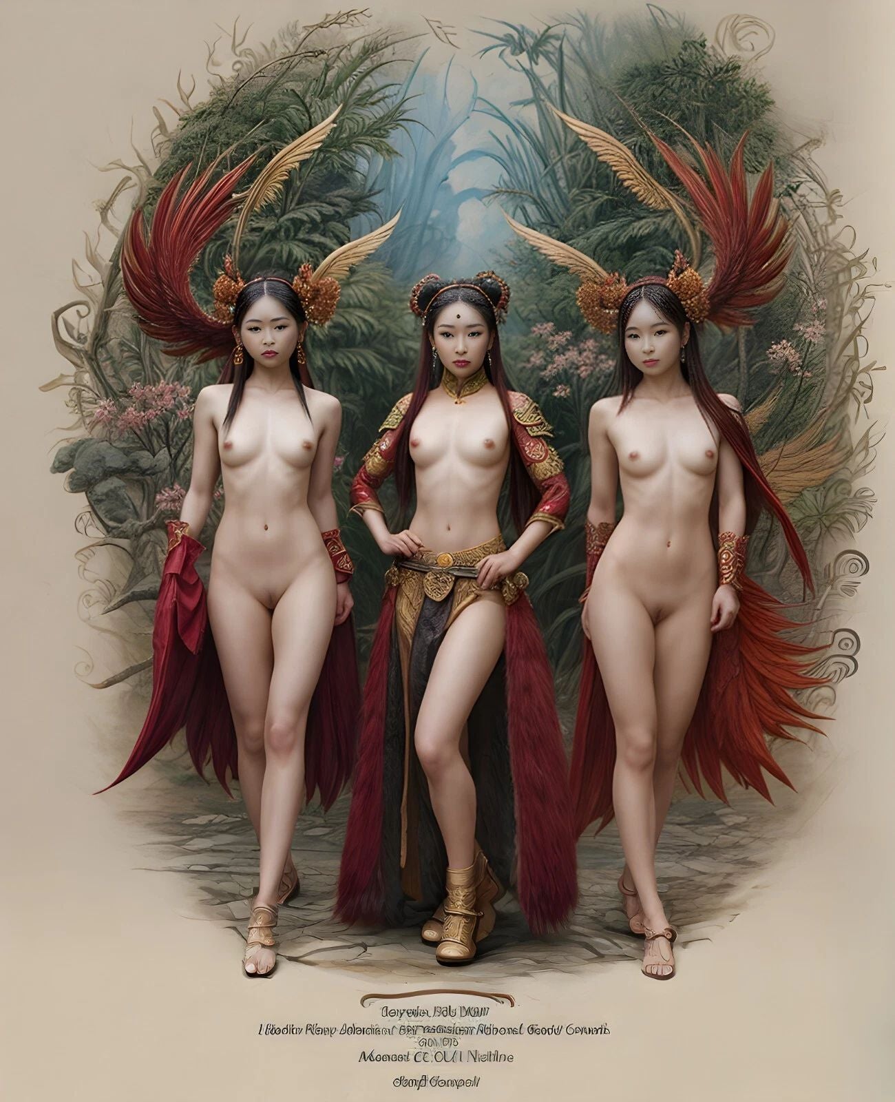 PHOTO (ART NUDES) FINE ART Professional FEMALE MODEL 8x10 Print