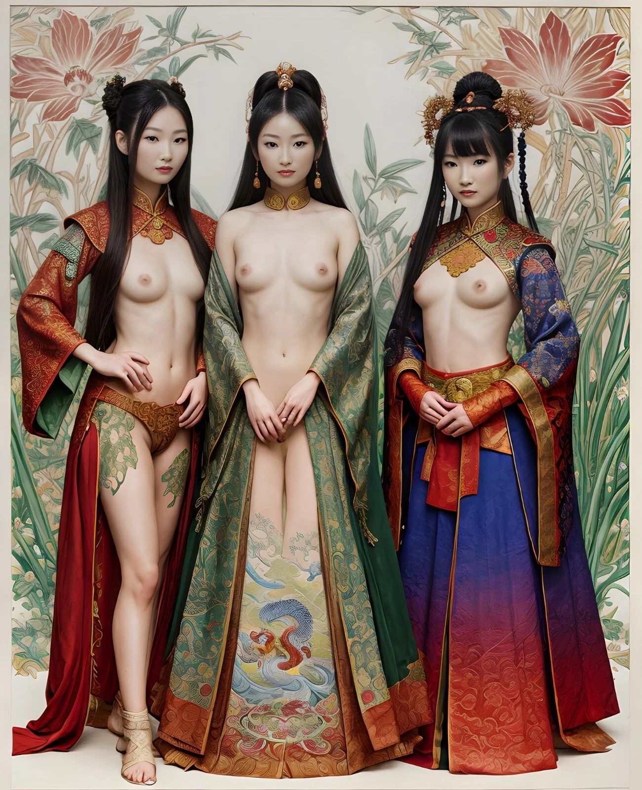 PHOTO (ART NUDES) FINE ART Professional FEMALE MODEL 8x10 Print