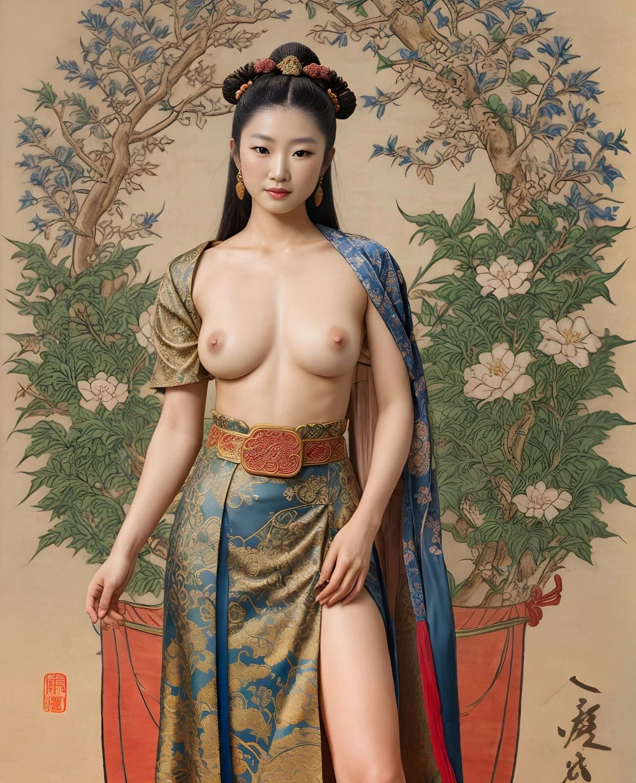 PHOTO (ART NUDES) FINE ART Professional FEMALE MODEL 8x10 Print