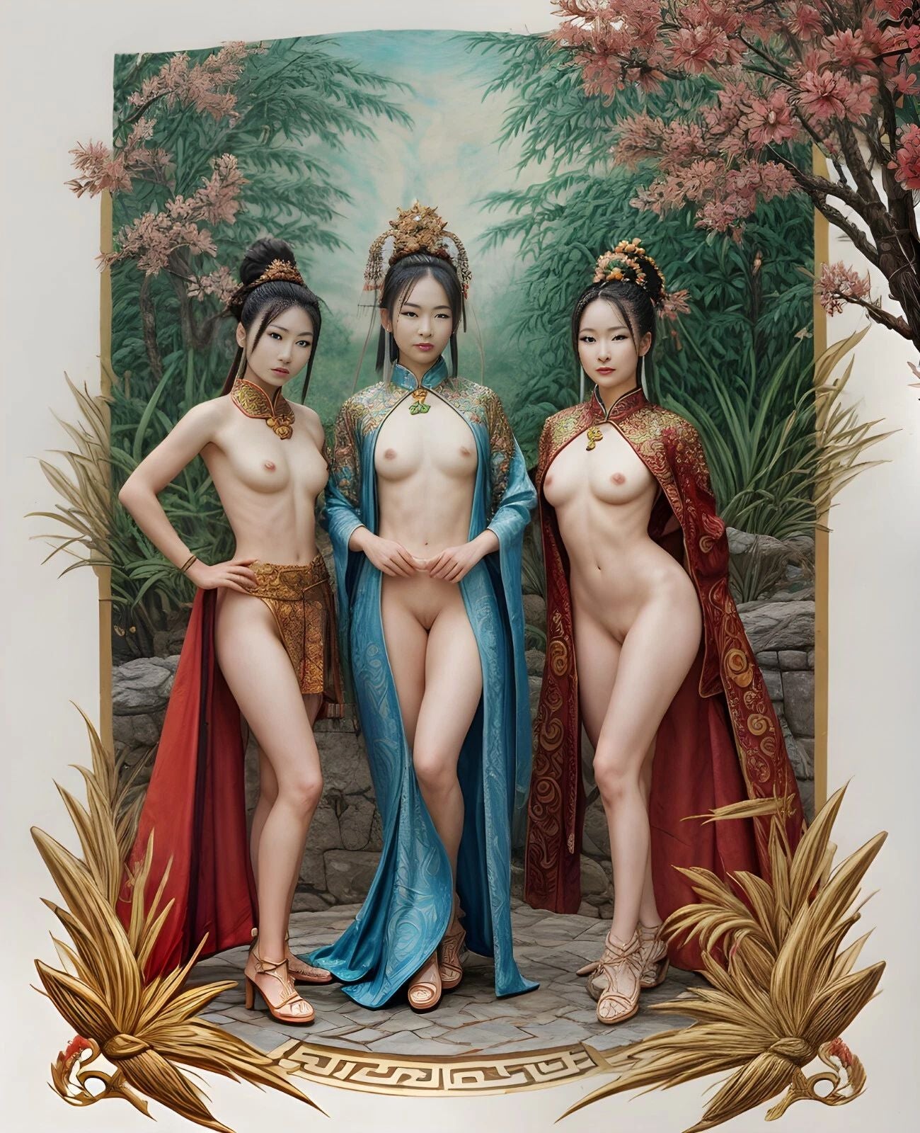 PHOTO (ART NUDES) FINE ART Professional FEMALE MODEL 8x10 Print