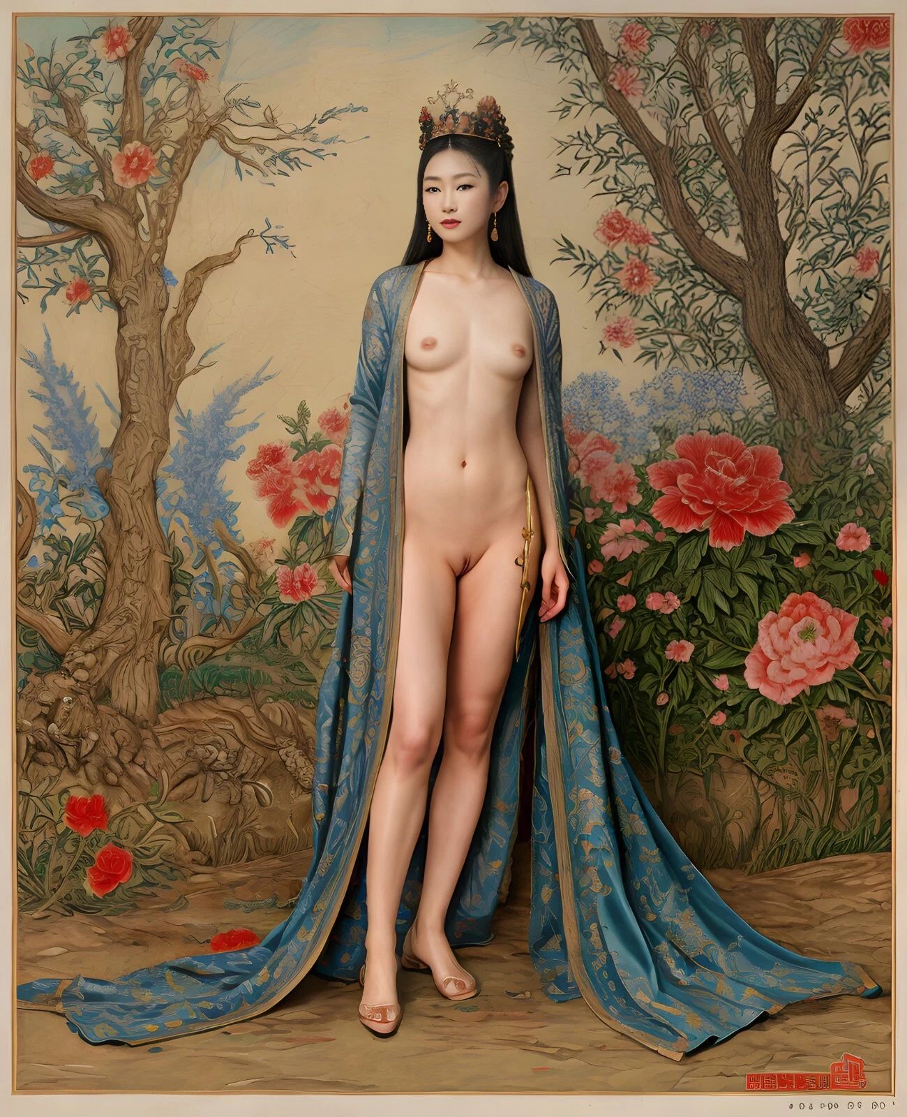 PHOTO (ART NUDES) FINE ART Professional FEMALE MODEL 8x10 Print